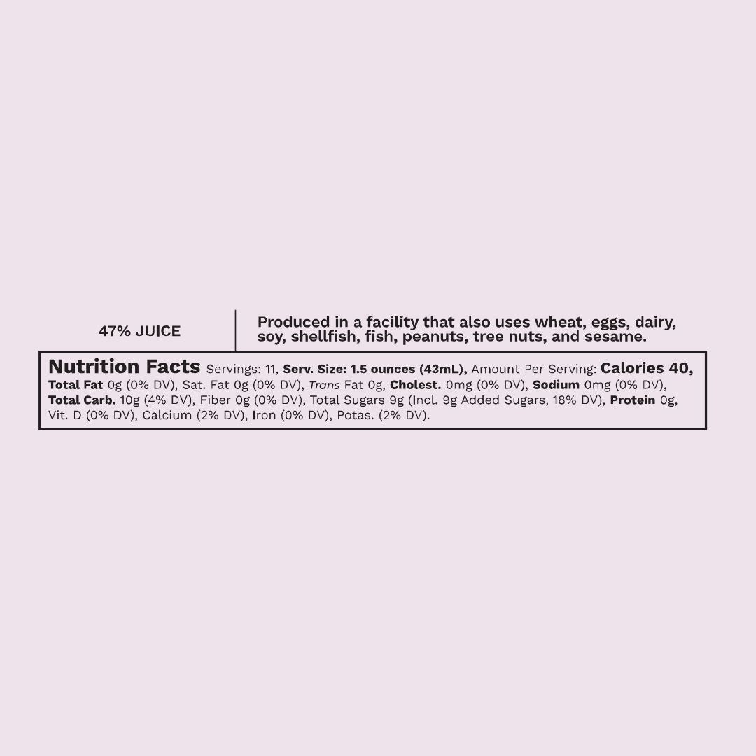 Bee's Knees Cocktail & Mocktail Mixer, 16 fl oz
