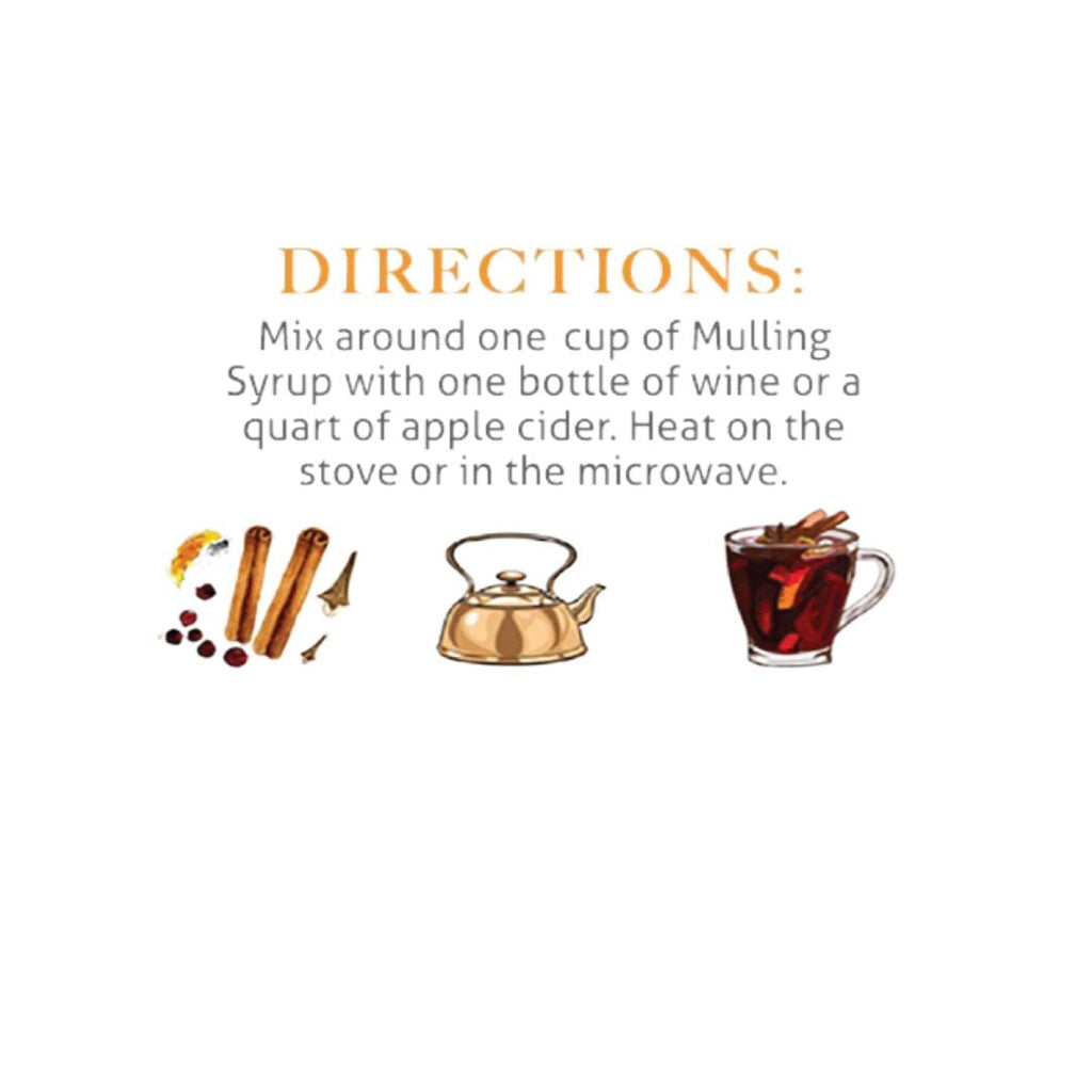 Mulling Syrup for Mulled Wine & Spiced Cider, 8 fl oz