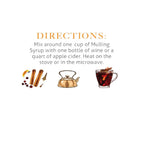 Mulling Syrup for Mulled Wine & Spiced Cider, 8 fl oz