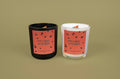 Apple rind + cinnamon candle