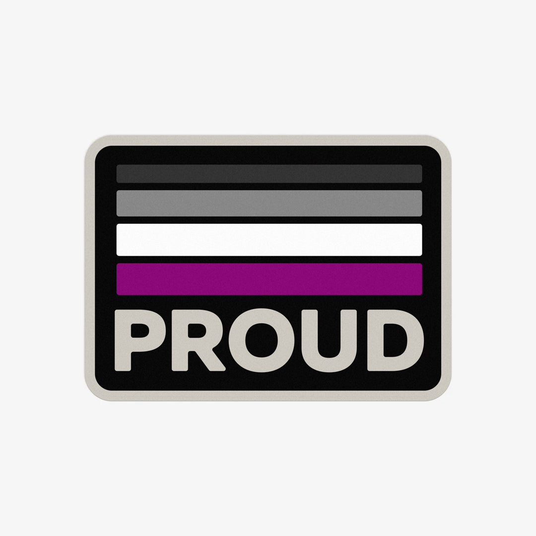 Proud Retro Ace Sticker