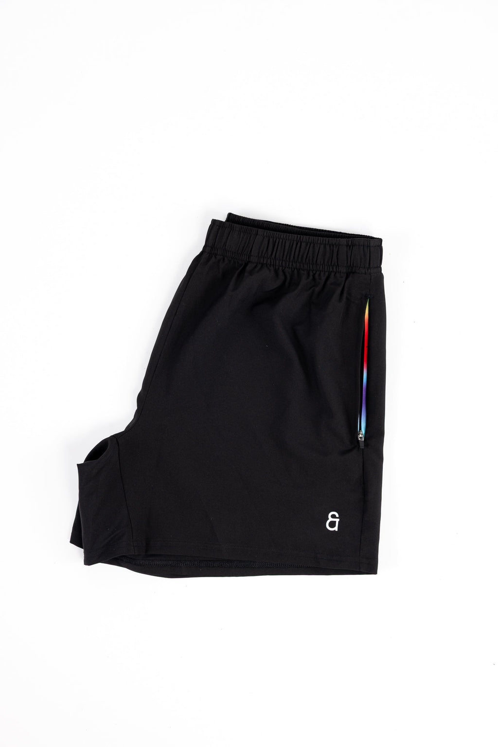 Prism Linerless Shorts 4" Black