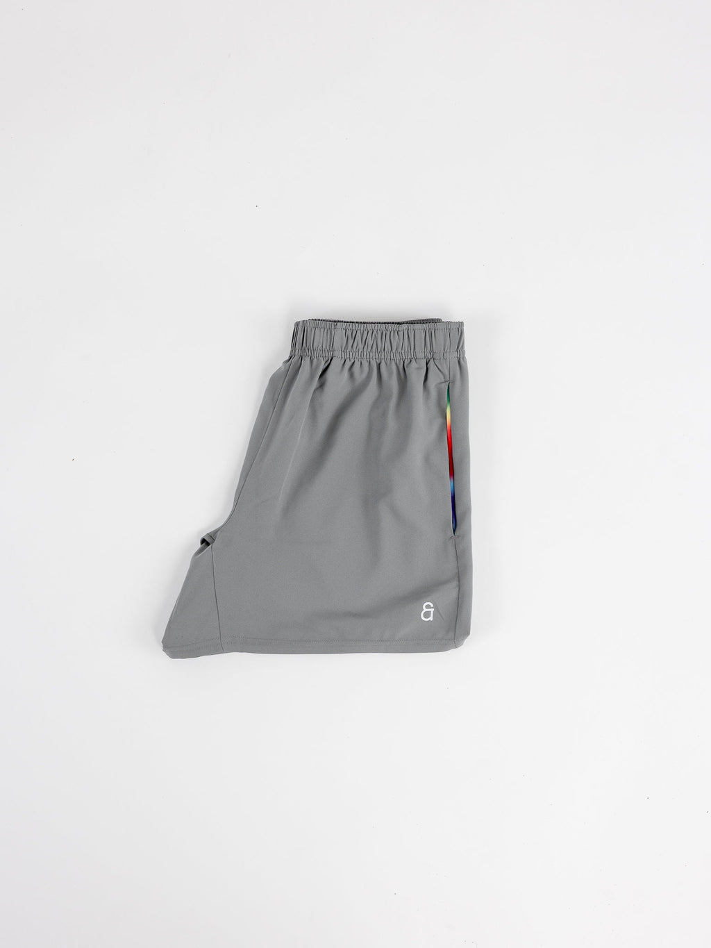 Prism Linerless Shorts 4" Gray