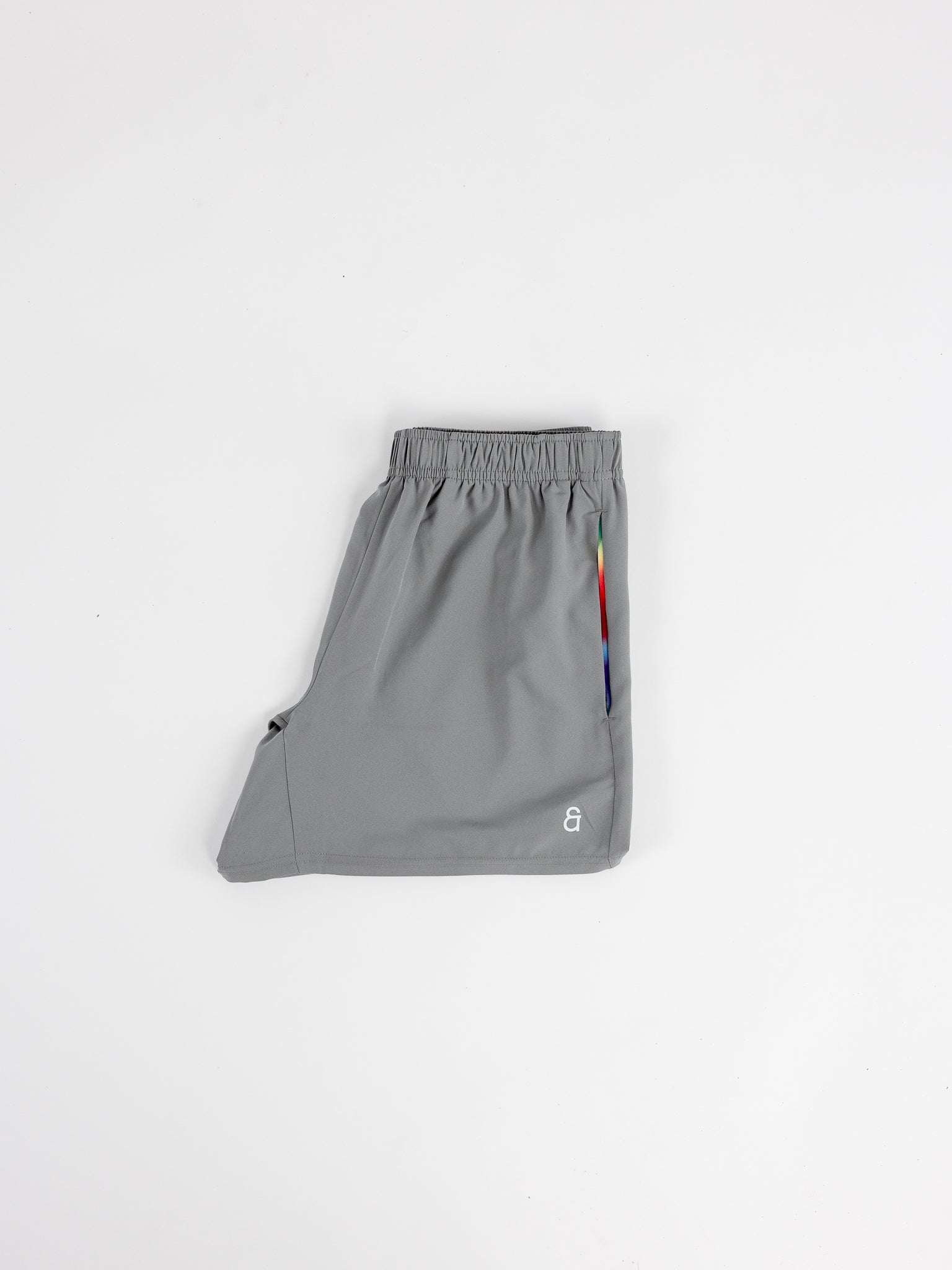 Prism Linerless Shorts 4" Gray