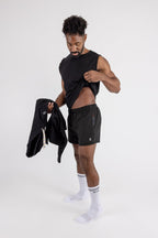 Prism Linerless Shorts 4" Black