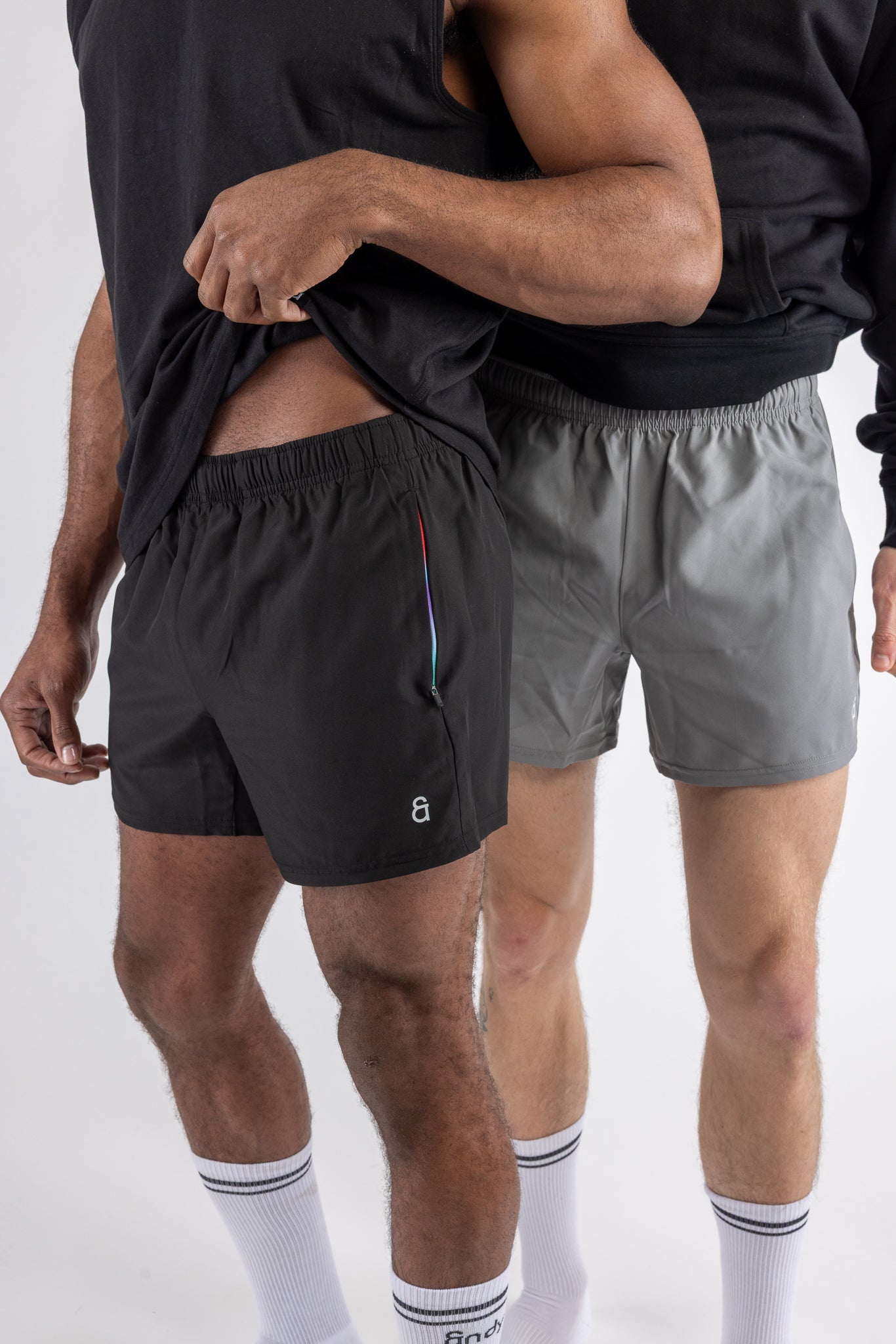Prism Linerless Shorts 4" Black