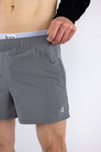 Prism Linerless Shorts 4" Gray