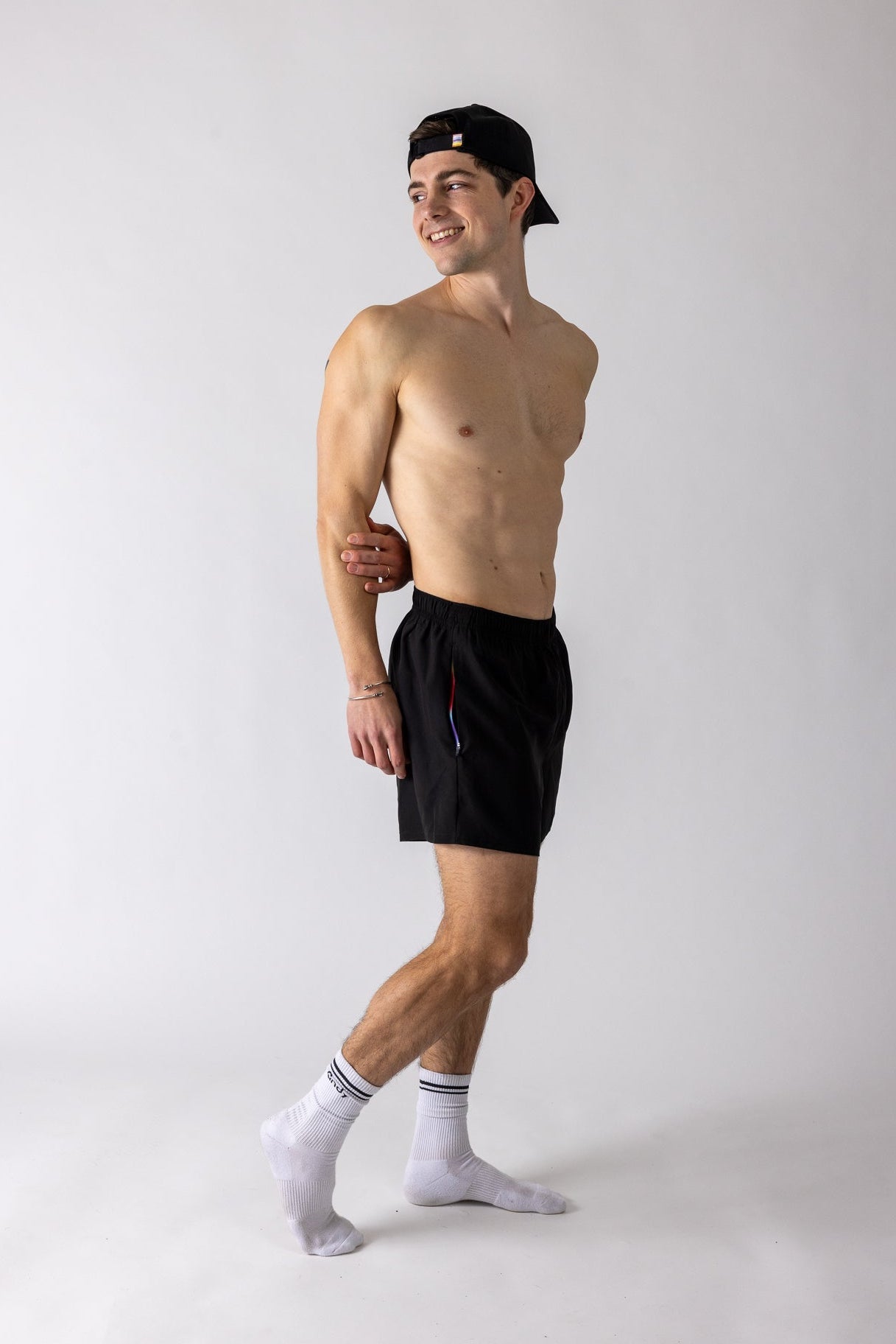 Prism Linerless Shorts 4" Black