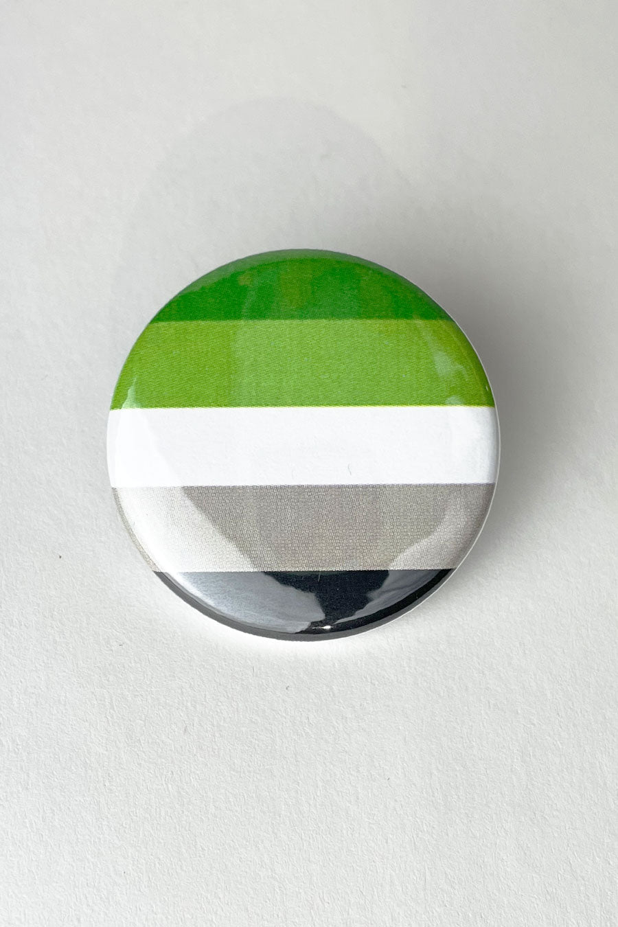 Aromantic Pride Button