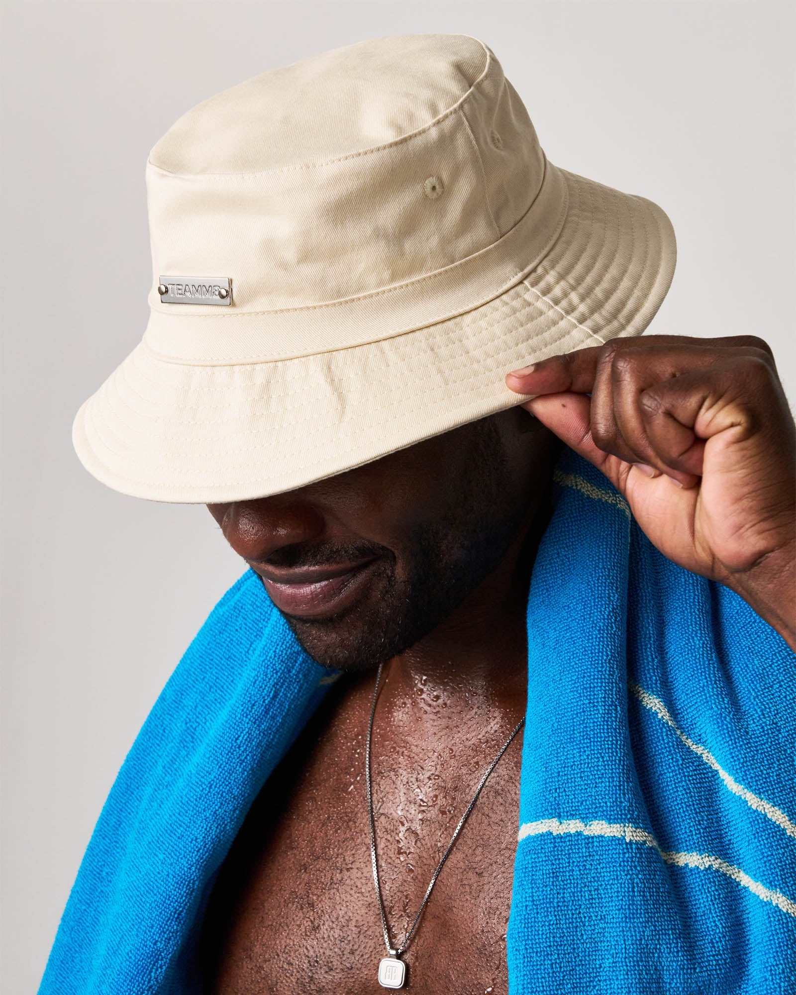 Statement Bucket Hat - Ecru