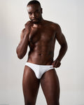 Statement Bikini Swim Brief - White