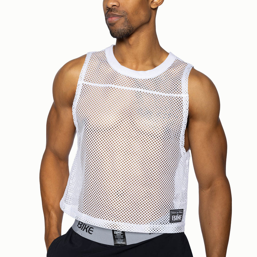 Sleeveless Practice Jersey - White