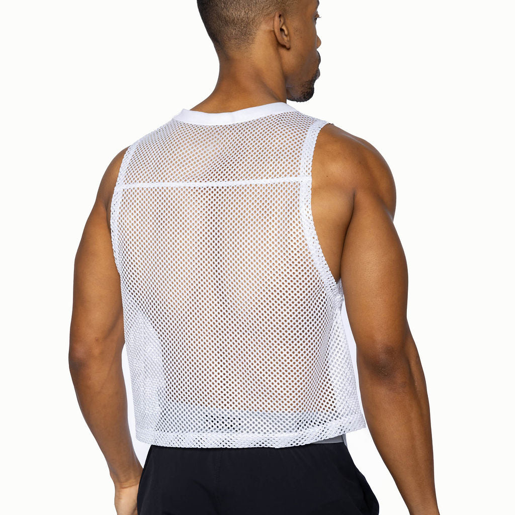 Sleeveless Practice Jersey - White