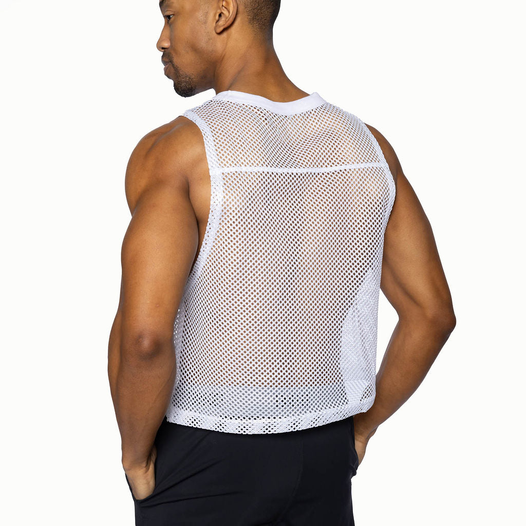 Sleeveless Practice Jersey - White