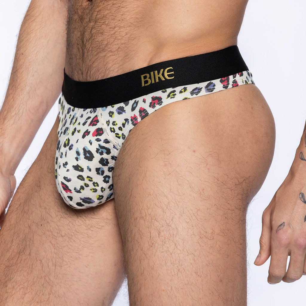 Active Thong - Animal Print