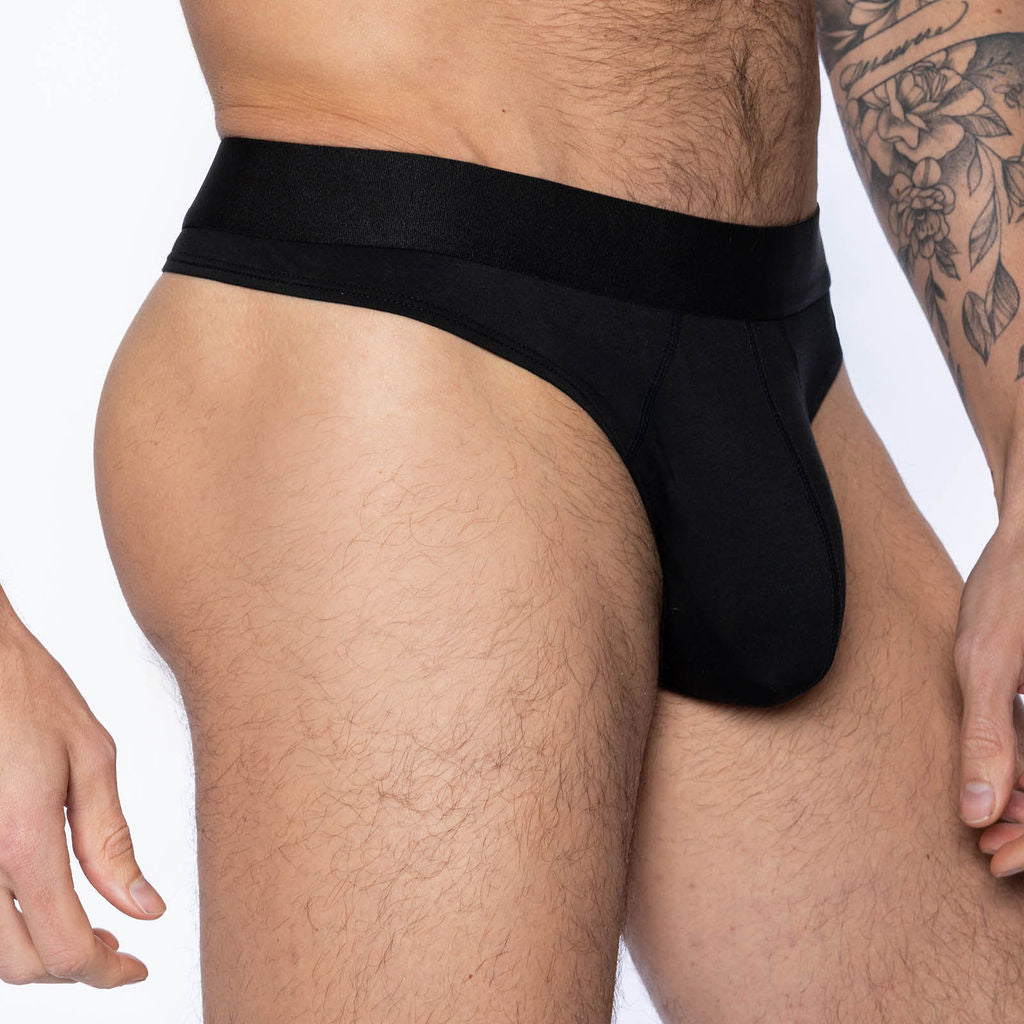 Active Thong - Black