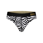 Active Thong - Zebra
