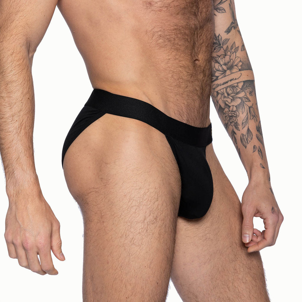 Active Jock Brief - Black