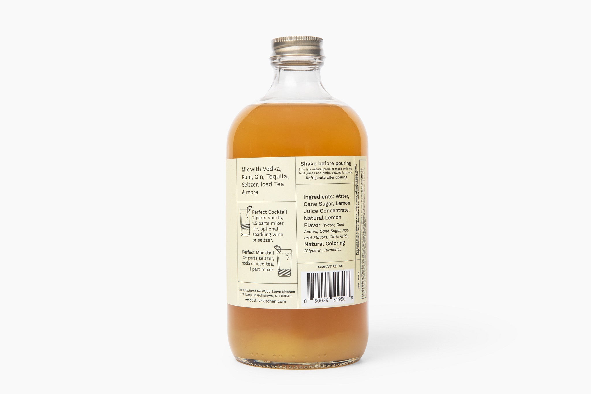 Lemon Drop Cocktail & Mocktail Mixer, 16 fl oz