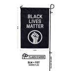 Black Lives Matter Garden Flag