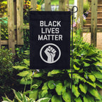 Black Lives Matter Garden Flag