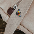 Fly With Pride Bird Enamel Pin