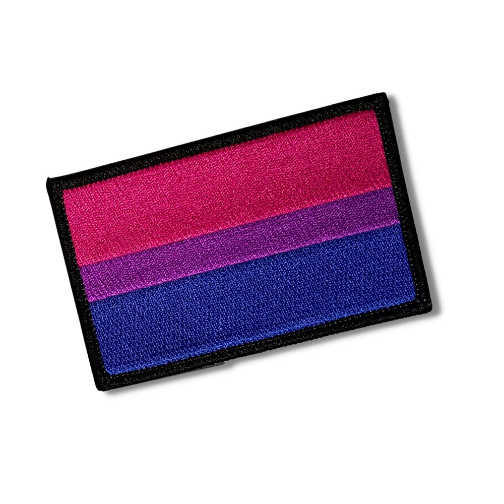 Bisexual Pride Flag Stick-On Patch