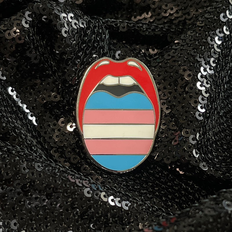 Transgender Pride Flag Enamel Pin