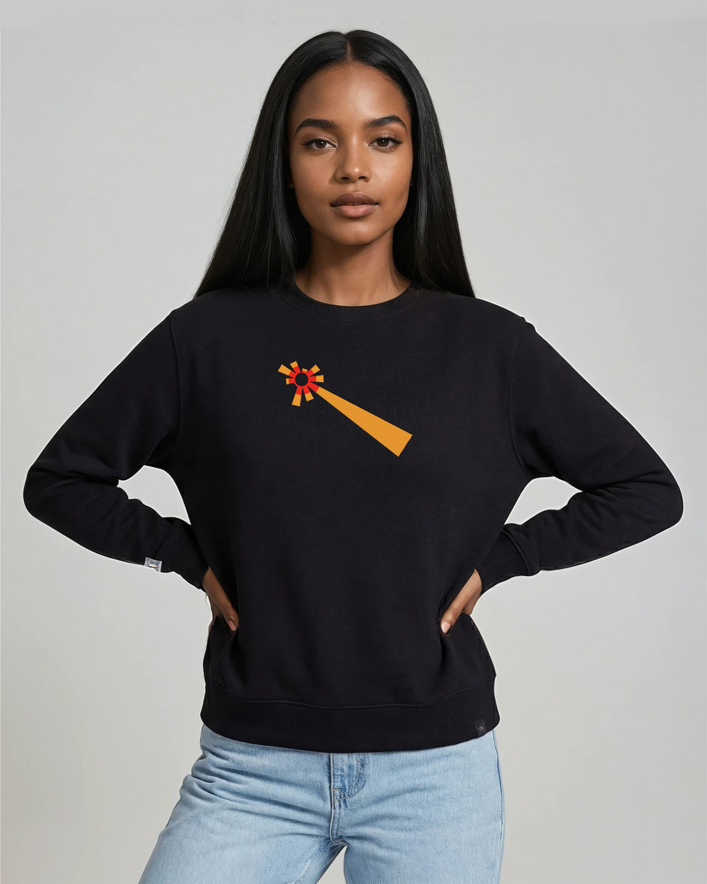 the reoccurrence - embroidered sweatshirt | Gun Violence Visualized