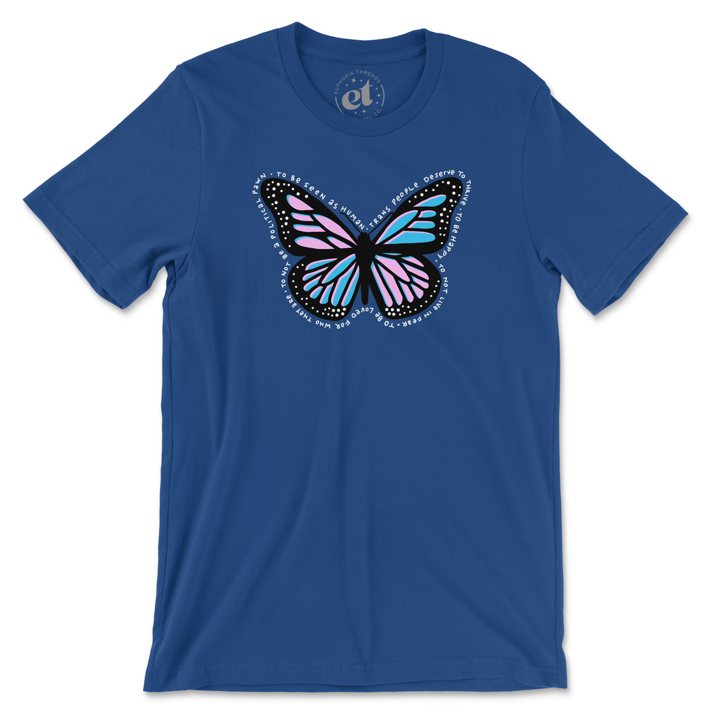 Trans Butterfly Tee