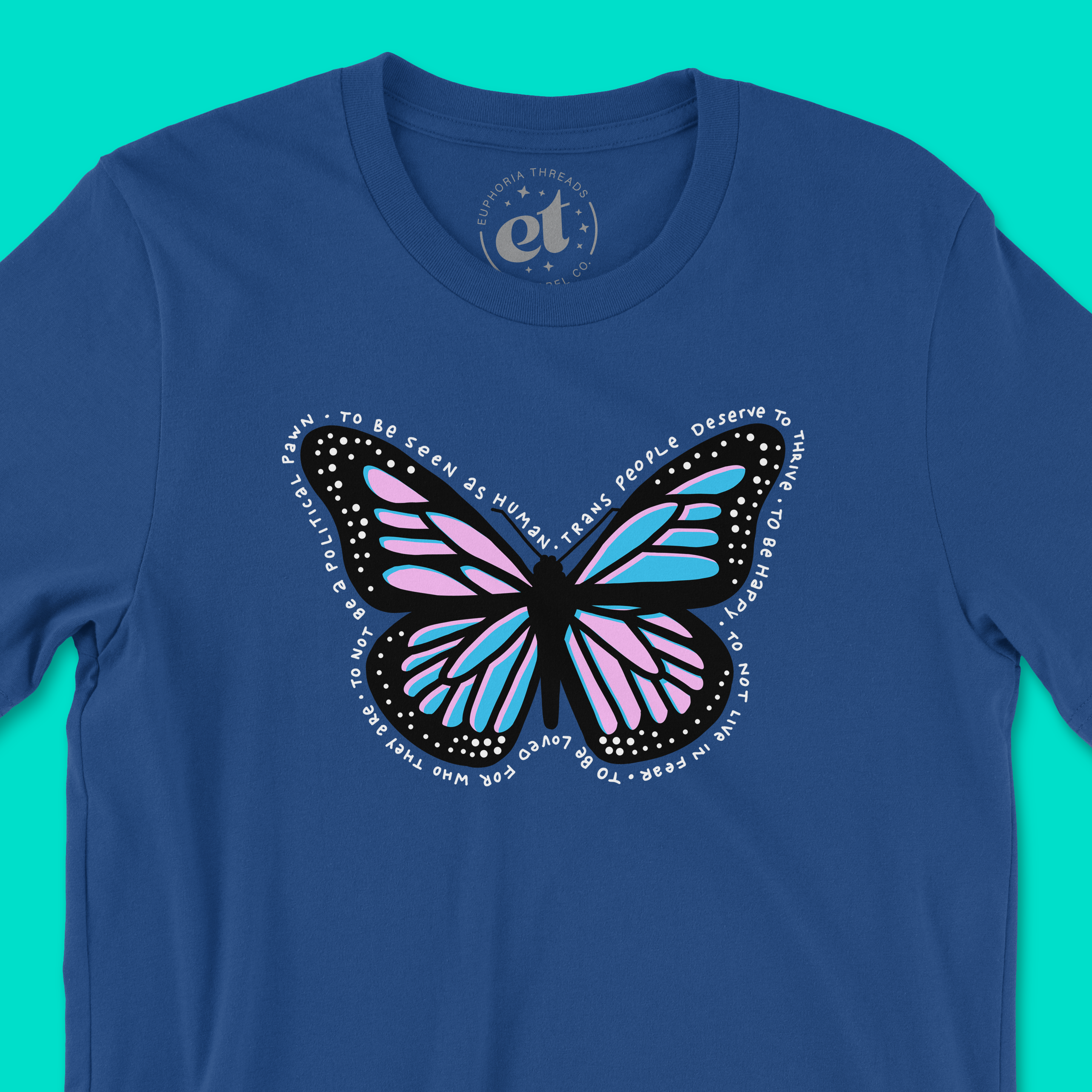 Trans Butterfly Tee