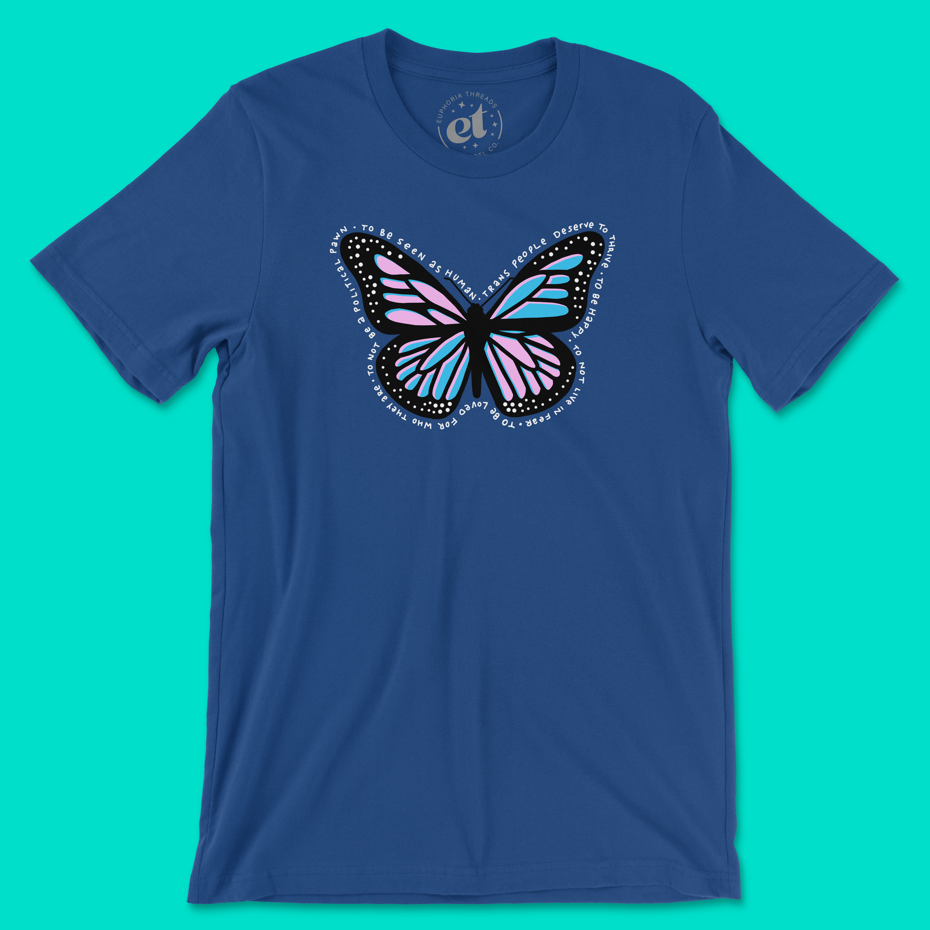 Trans Butterfly Tee