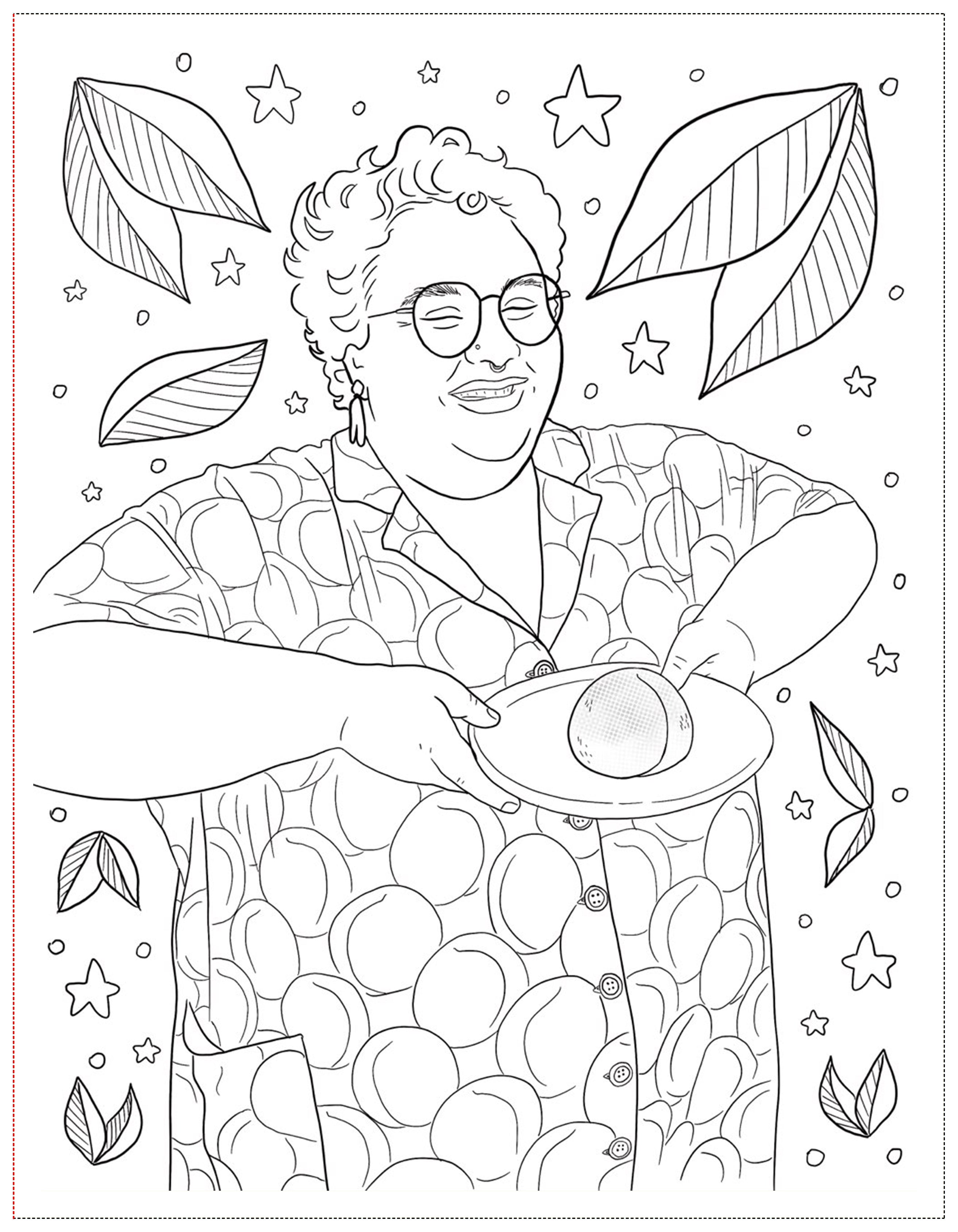 Soft Boys, Trans-Masculine Coloring Book (DIGITAL DOWNLOAD)