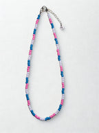 trans pride necklace