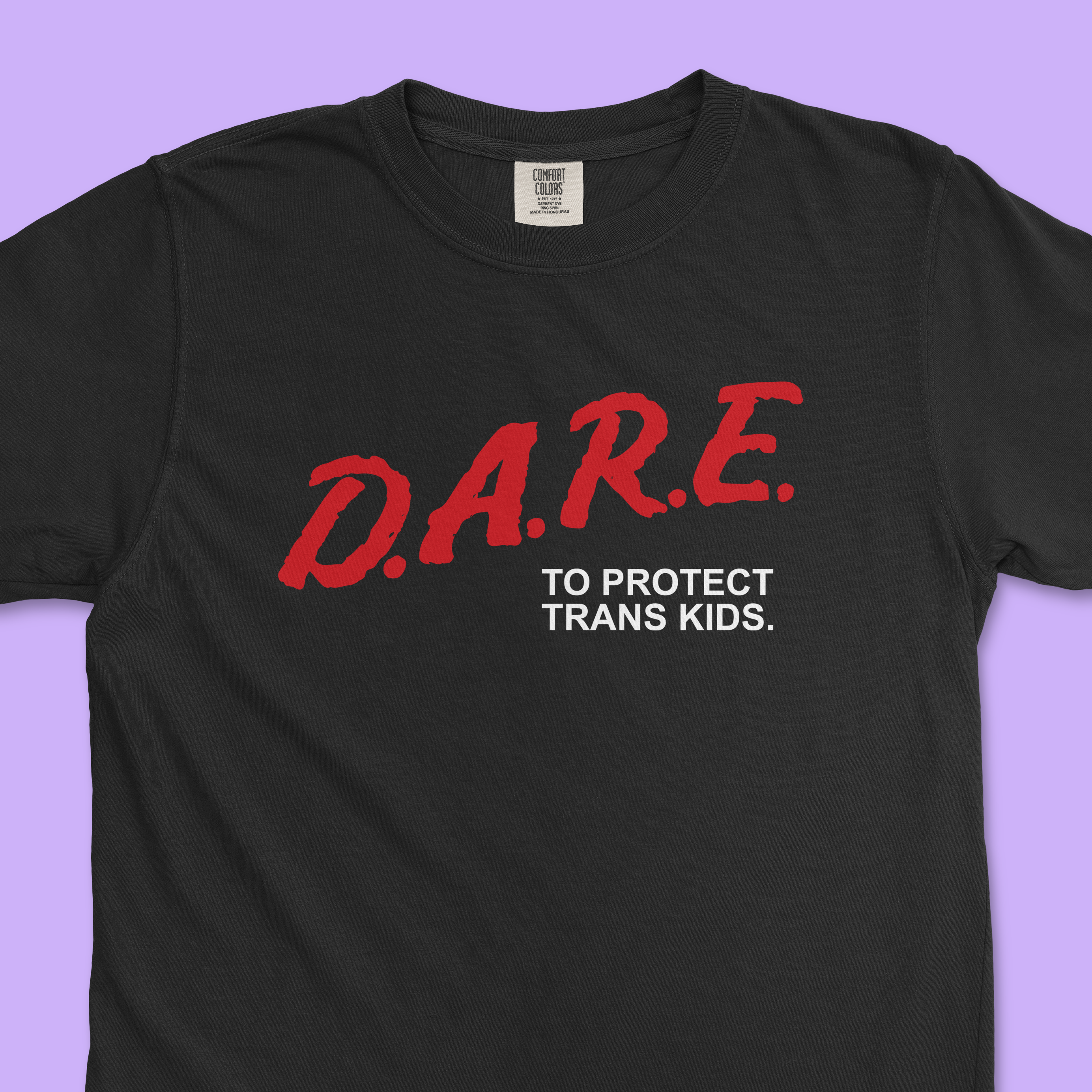 D.A.R.E. To Protect Trans Kids Tee