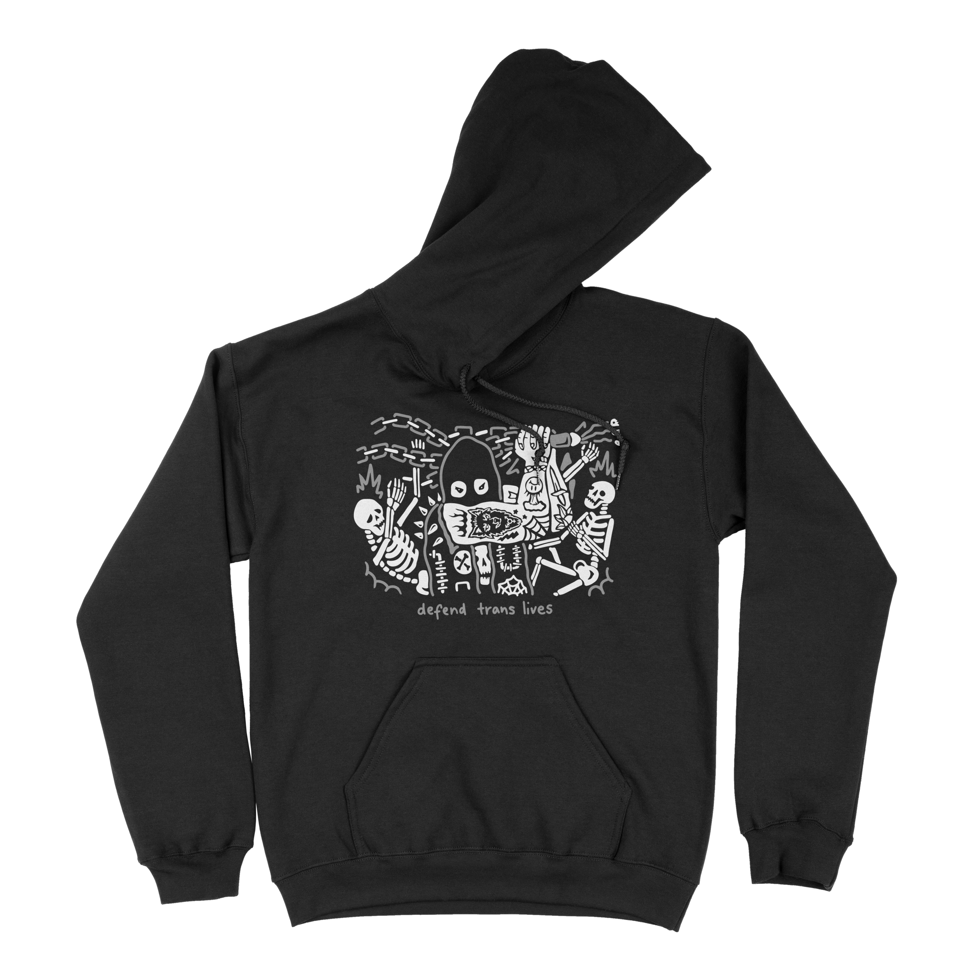 Defend Trans Lives Hoodie