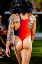 Scoop Me Up Bodysuit - Heat Index Ombré