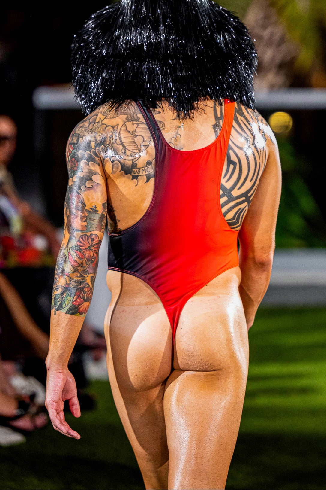 Scoop Me Up Bodysuit - Heat Index Ombré