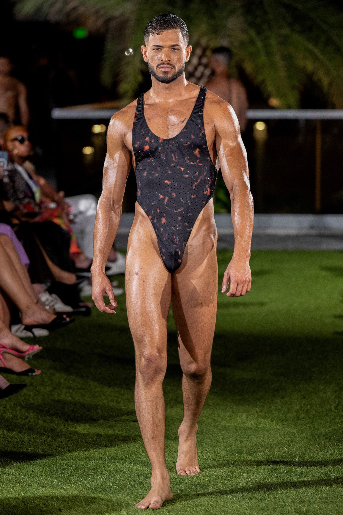 Scoop Me Up Bodysuit - Molten Tortoise
