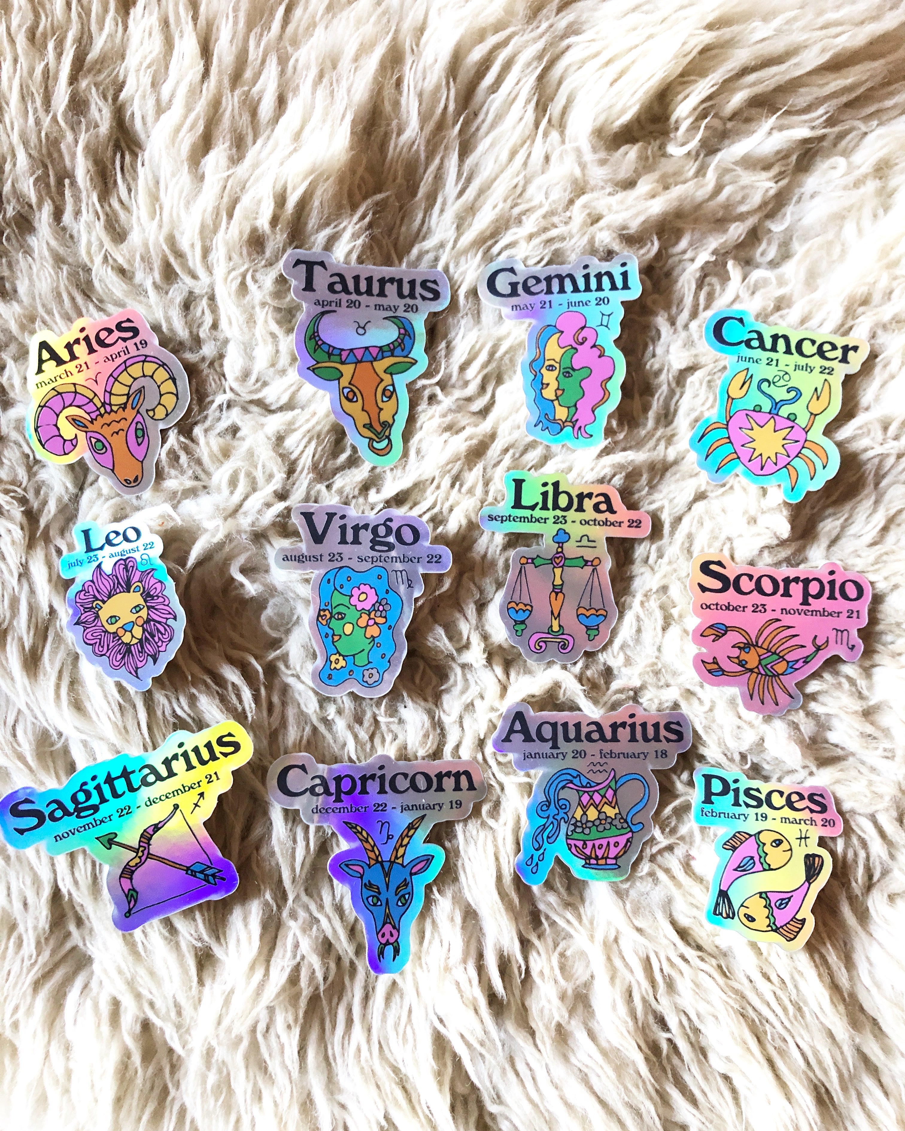 Zodiac Stickers