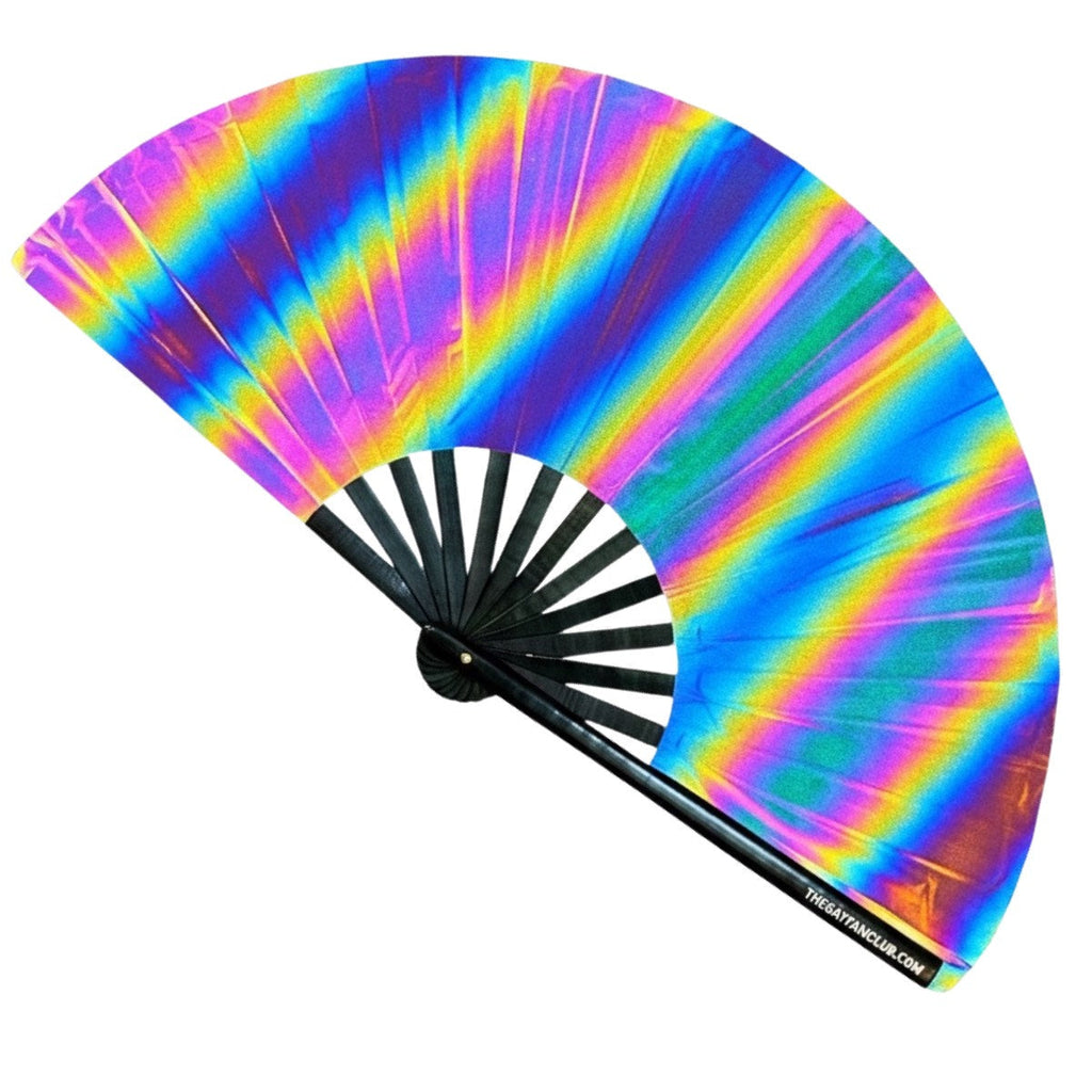 Fan Led Lgbt Eclipse Reflective Rainbow Fan – LGBTQ Outpost