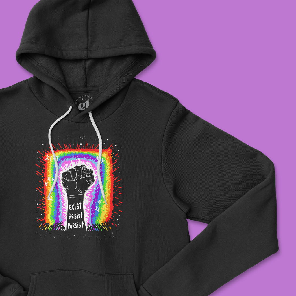 Exist. Resist. Persist. Hoodie