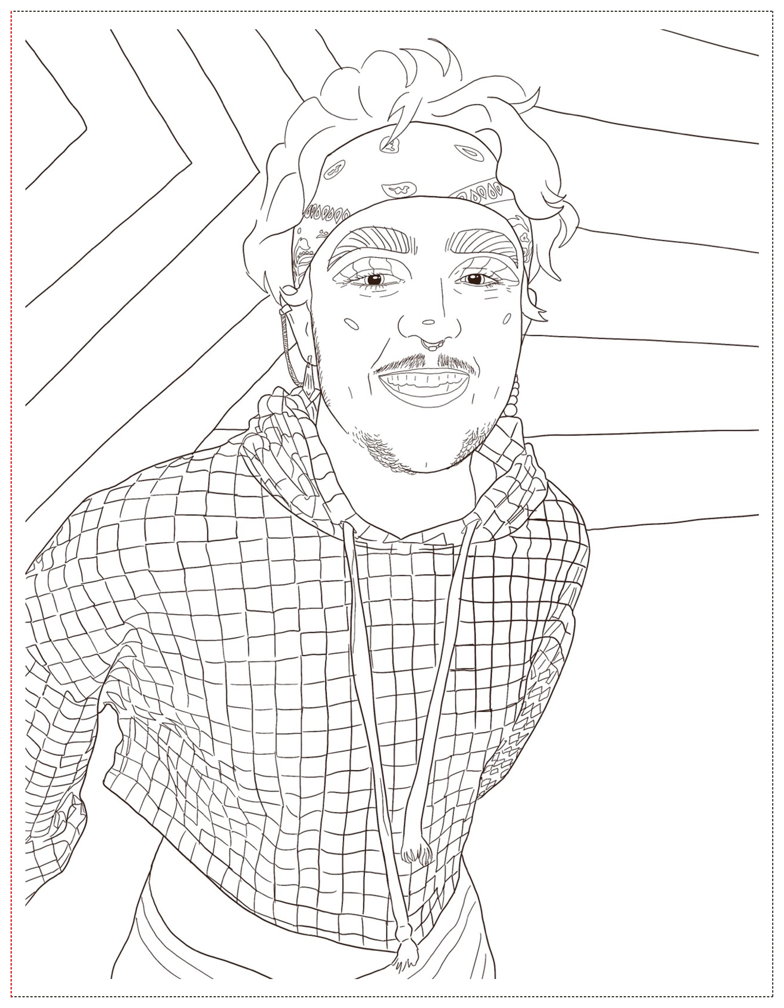 Soft Boys, Trans-Masculine Coloring Book (DIGITAL DOWNLOAD)