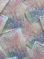 Flower Pride Flag Suncatcher