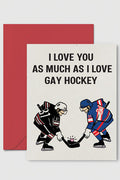Gay Hockey Card