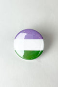 Genderqueer Pride Button