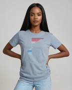 the rise - printed shirt | Climate Change Visualized