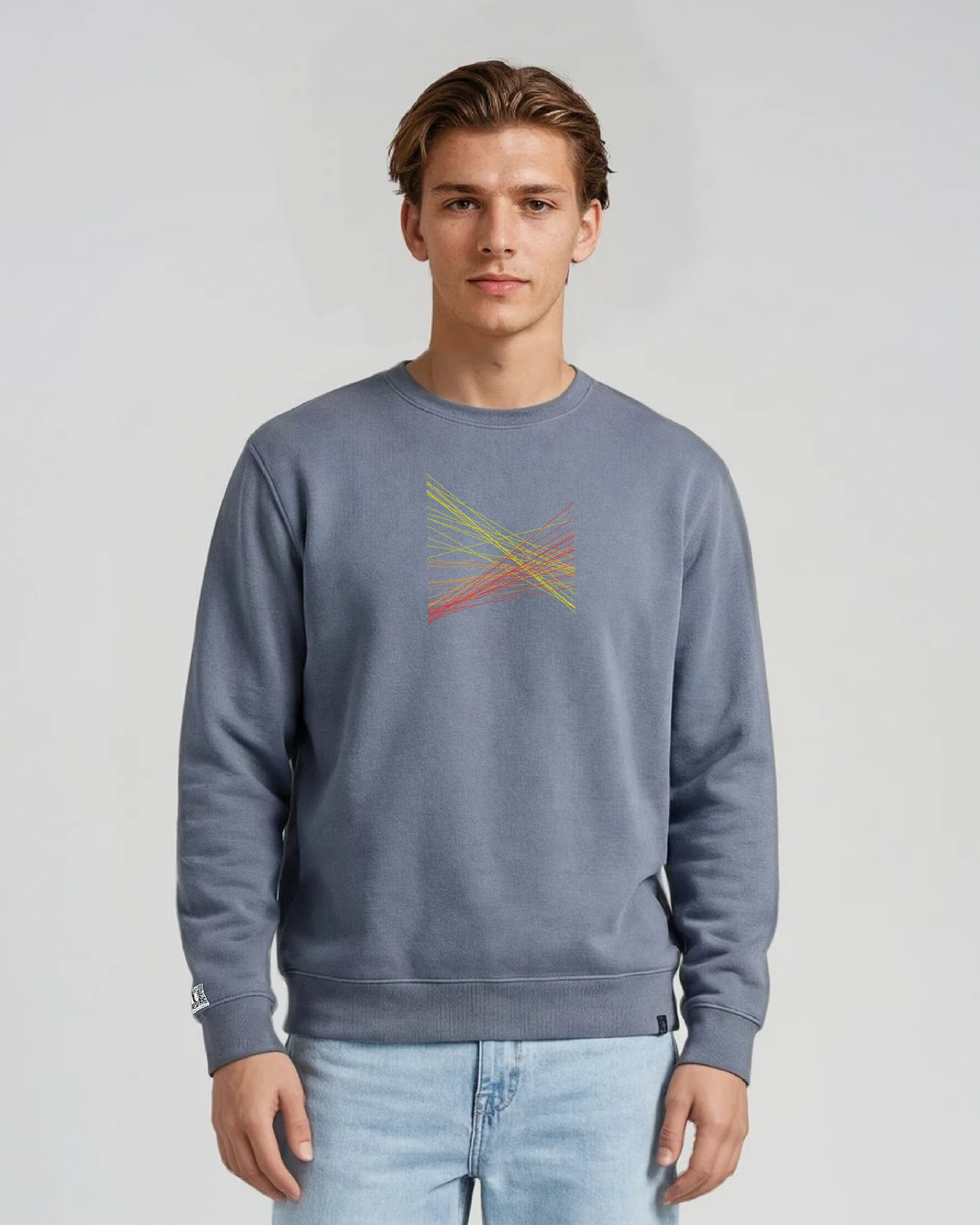 the correlation - embroidered sweatshirt | Gun Laws Visualized
