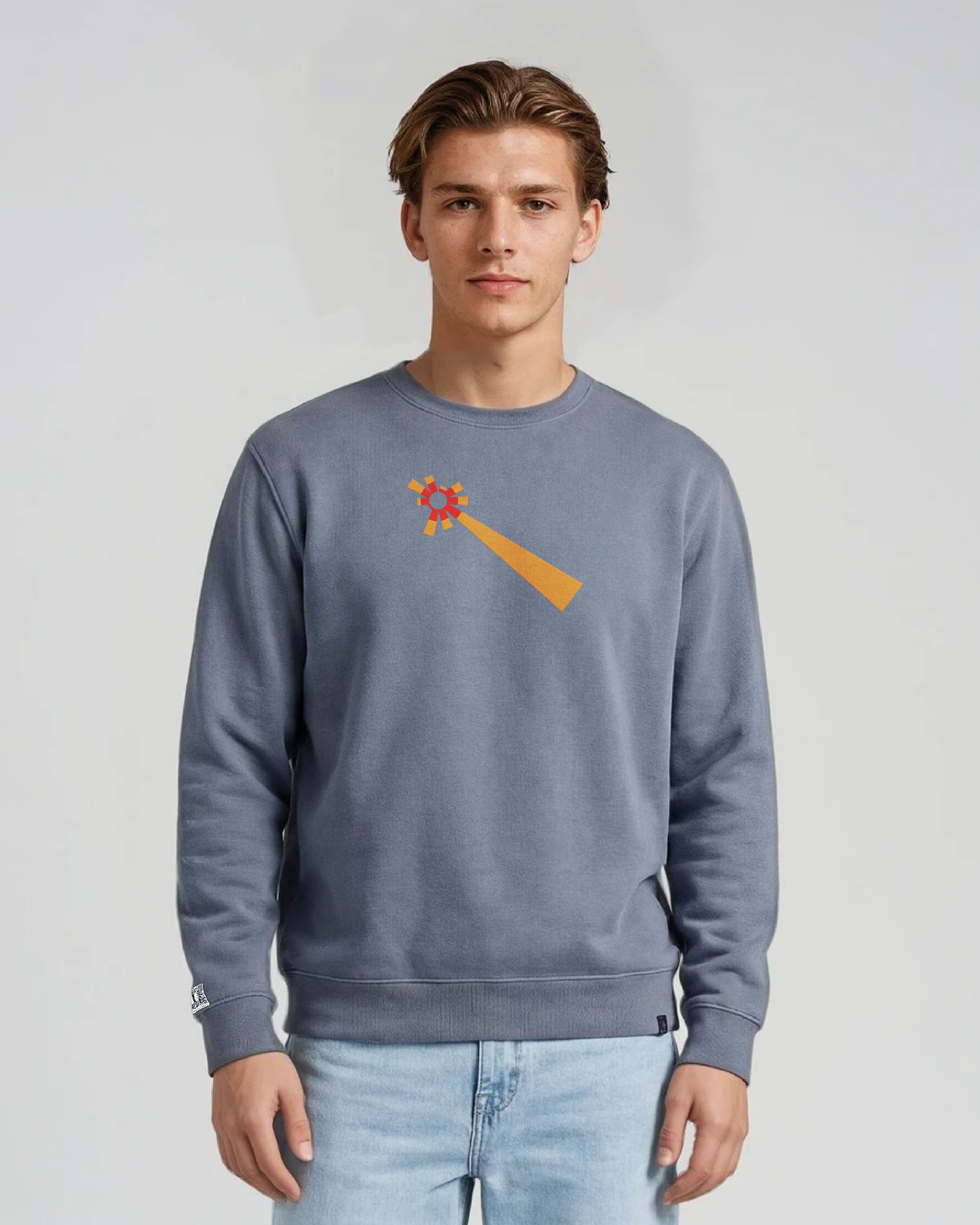 the reoccurrence - embroidered sweatshirt | Gun Violence Visualized