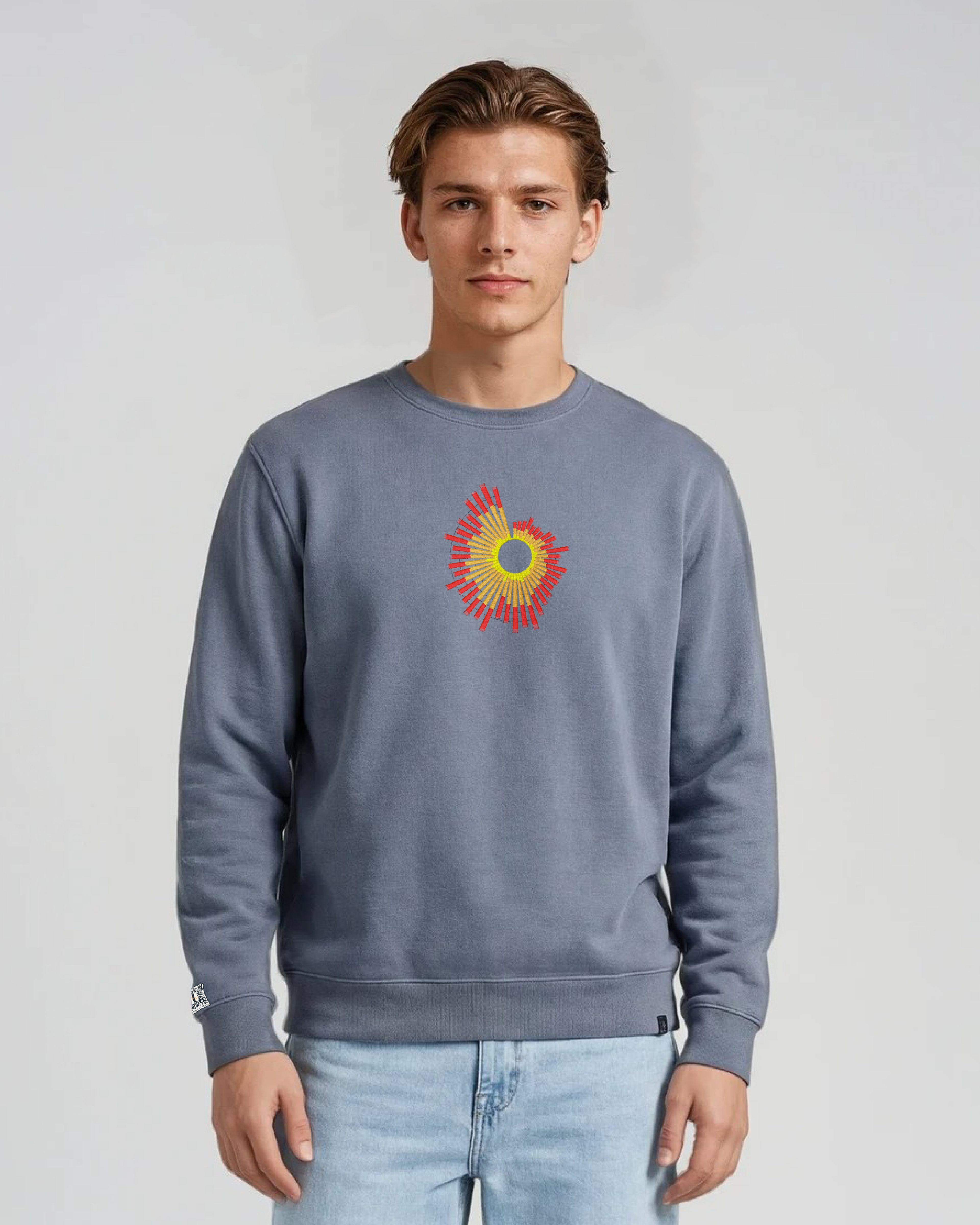 the surge - embroidered sweatshirt | Natural Disasters Visualized